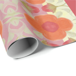 Lieblicher, gedämpfter Designer Geschenkpapier