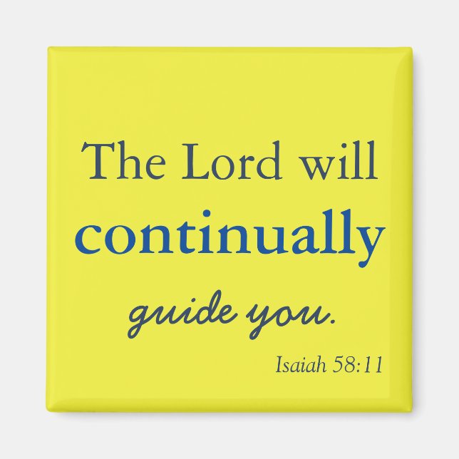 Lieblicher Gott wird mit dir Magnet (Vorne)