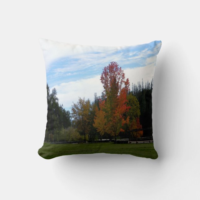 Lieblicher Herbsttag... Kissen (Vorderseite)