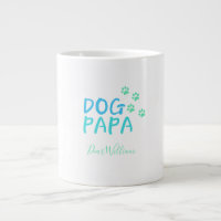 Lieblicher Hund Papa Riesenkaffee Tasse