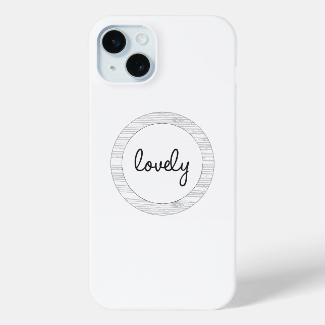 Lieblicher iPhone-Fall Case-Mate iPhone Hülle (Rückseite)