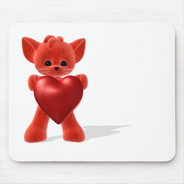 Lieblicher kleiner Fuchs Mousepad (Vorne)