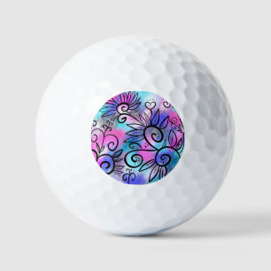 Lieblicher kleiner Vogel Golfball