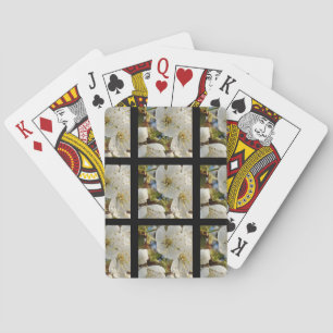Lieblicher Springflower Grid Spielkarten