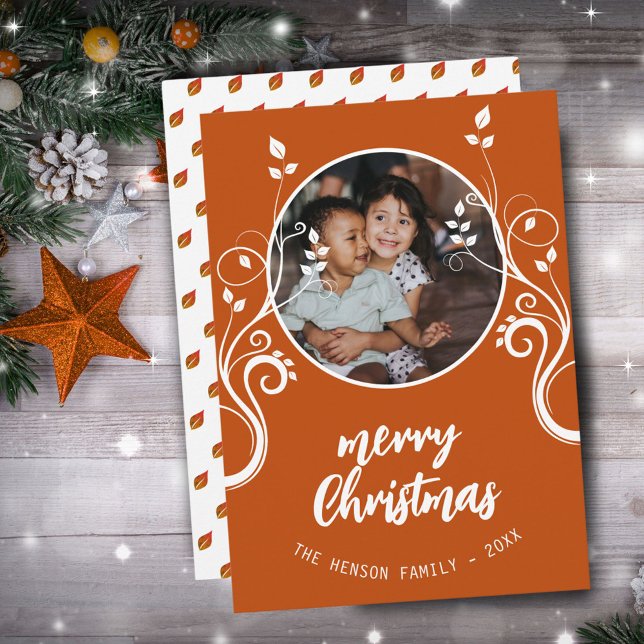 Liebliches Foto White Foliage Frohe Weihnachten (Von Creator hochgeladen)