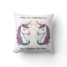 Liebliches Pastell-Einhorn Anpassbarer Magischer D