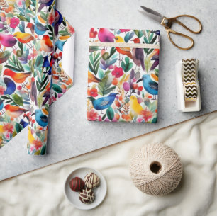 Liebliches rosa Blume Wrapping Paper Geschenkpapier