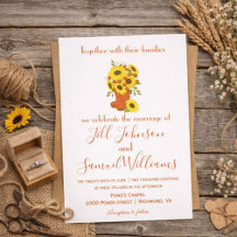 Liebliches Thema im Herbst Sonnenblumen Boot Vase