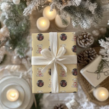 Liebliches Weihnachtsbär Custom Foto