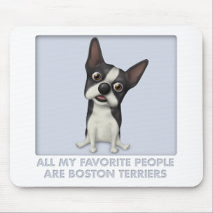 Liebling Bostons Terrier Mousepad