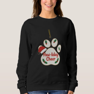 Liebling der Haustierliebhaber — ein Pfotenabdruck Sweatshirt