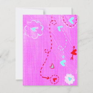 Liebling Mitteilungskarte