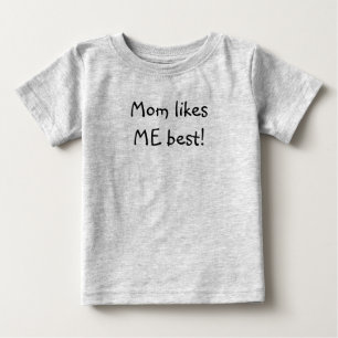 Liebling Mutter Baby T-shirt