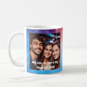 Liebling Schwiegersohn Foto Nachricht Modern 002 Kaffeetasse