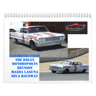 Lieblinge "VOM HISTORICS" in Laguna Seca Kalender
