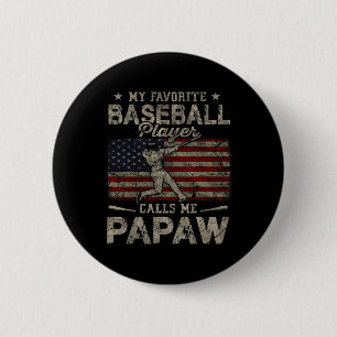 Lieblings-Baseballspieler nennt mich Papaw zum Vat Button