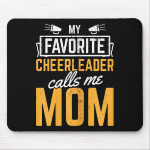 Lieblings-Cheerleaderin nennt mich Mom Cheerleadin Mousepad