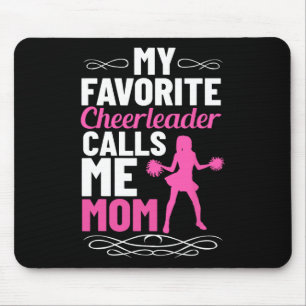 Lieblings-Cheerleaderin nennt mich Mom Cheerleadin Mousepad