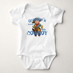 Lieblings-Cowboy-Anzug Baby Strampler