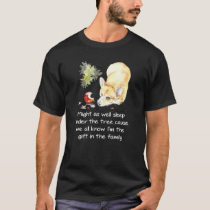 Lieblings-Familie Corgi Hund Weihnachts-Spaß T-Shirt