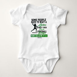 Lieblings-Fußballspieler Quarterback Brother Baby Baby Strampler