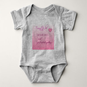 "Lieblings-Hallo" Valentins-Schlafanzug für Kleink Baby Strampler