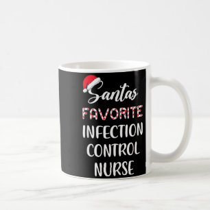 Lieblings-Infektionskontrolle-Nurse-Weihnachten vo Kaffeetasse