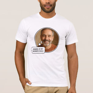 Lieblings-Kind-lustiger Vater Vatertag T-Shirt