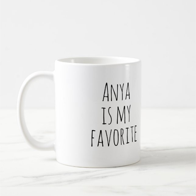Lieblings-Kind-Tasse Funny-Mama-Geschenk für Mutte Kaffeetasse (Links)