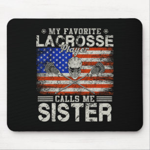 Lieblings-Lacrosse-Spieler nennt mich lustige Schw Mousepad