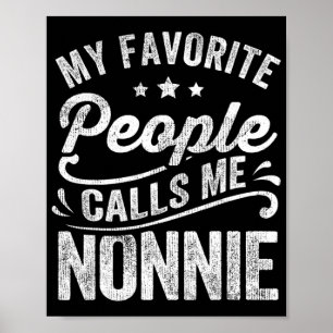 Lieblings-Leute nennen mich Nonnie Muttertagsgesch Poster