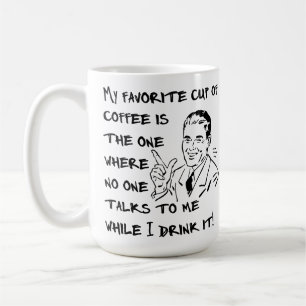 Lieblings-Pokal Kaffee Männchen Funny Mug Kaffeetasse