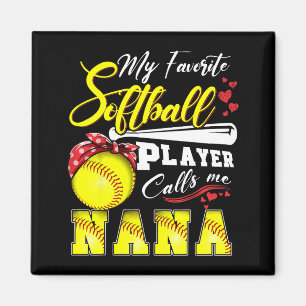 Lieblings-Softballspieler ruft Oma am Muttertag an Magnet