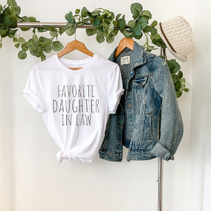 Lieblings-Tochter in Liebe-Braut-Ehe-lustig T-Shirt
