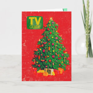 Lieblings-TV-Weihnachtsschaukarte Karte