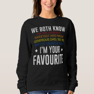 Lieblings-Vater Daddy Pater Stepdad Vatertag So Sweatshirt