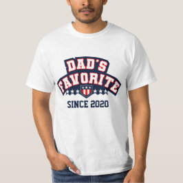 Lieblings-Vater personalisierbar   T-Shirt