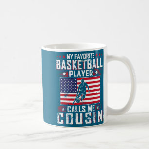 Lieblingsbasketballspieler nennt Cousin Vati t Kaffeetasse