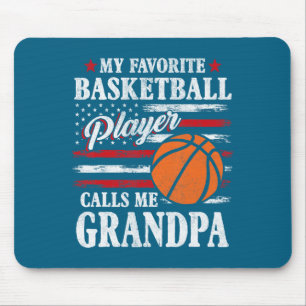 Lieblingsbasketballspieler nennt Opa USA T Mousepad