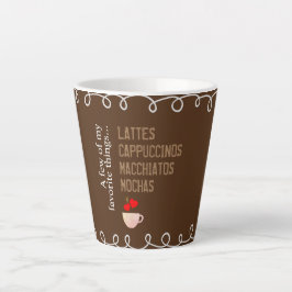Lieblingscoffee-Tasse Milchtasse