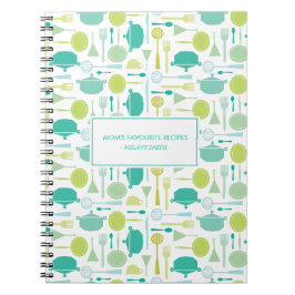 Lieblingsdie rezept-Notizbuch der Notizblock