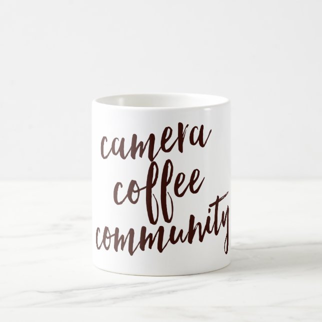 Lieblingsdie sache-Tasse des Fotografen Kaffeetasse (Mittel)