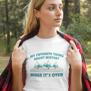 Lieblingsding über Winter T-Shirt