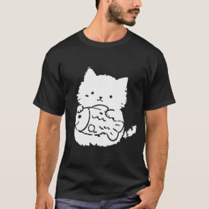 Lieblingsdinge Katzenfisch — Kawaii Japanisch T-Shirt