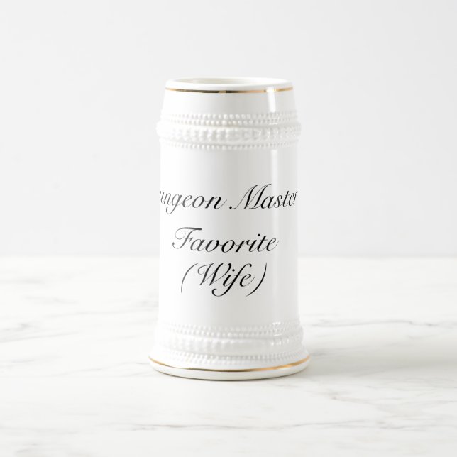 Lieblingsdungeon Master (Ehefrau) Bierglas (Mittel)