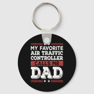 Lieblingsfluglotse nennt mich Dad Vater Schlüsselanhänger