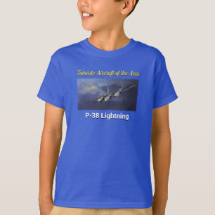 Lieblingsflugzeuge des Aces P-38-Blitzes T-Shirt