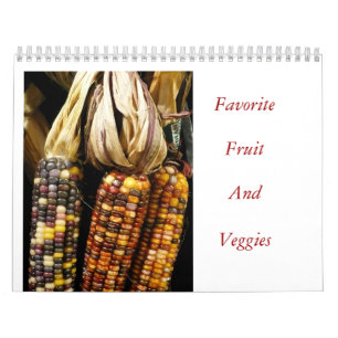 Lieblingsfrucht u. Veggies Kalender
