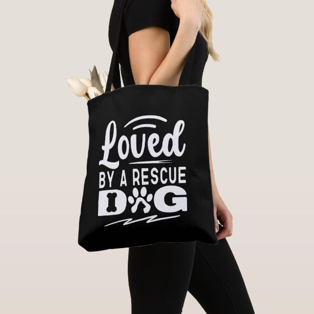 Lieblingsgeschenke eines Hundes mit Adoption Tasche (Von Nahem)
