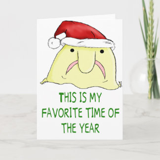 Lieblingsjahreszeit Feiertagskarte